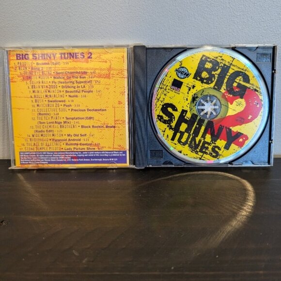 💙 BIG SHINY TUNES 2 Much Music Alternative Rock CD Album Vintage 1997 ~ Tested - Picture 6 of 9
